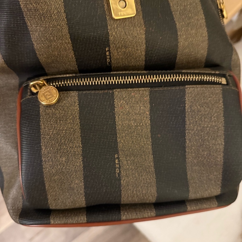 Fendi Pequín vintage small medium backpack inmaculate conditions - Picture 10 of 14